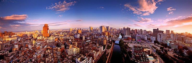 朝霞中的昆明 http://zyswsm.com/