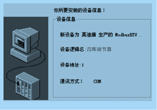 組態王通訊設備配置圖