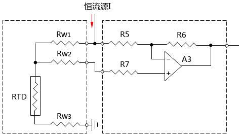 熱電阻三線制接法電阻值測(cè)量方案 熱電阻三線制接法電阻值測(cè)量方案
