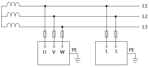 IT系統(tǒng)接線圖 IT系統(tǒng)接線圖
