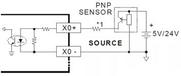 NPN型傳感器和PLC的接線方式 NPN型傳感器和PLC的接線方式