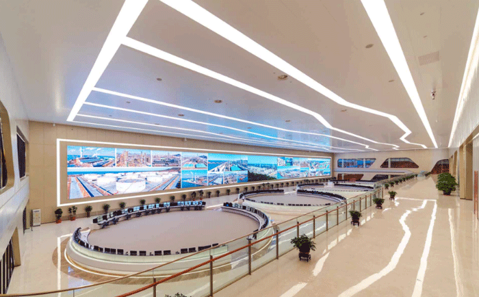 恒力2000萬噸/年煉化一體化項目中控室 恒力2000萬噸/年煉化一體化項目中控室