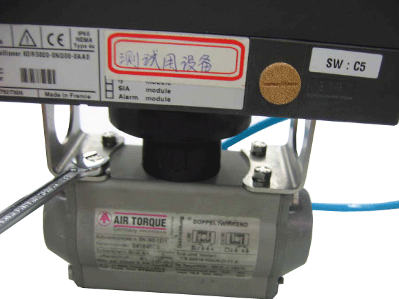 角行程閥門(mén)定位器安裝