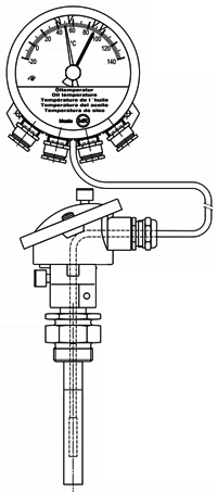 MT-ST160F指針溫度計-MESSKO品牌
