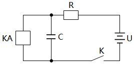 繼電器延緩動作電路 繼電器延緩動作電路