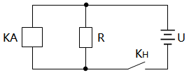 消火花電路(適用于繼電器線圈有無感電阻) 消火花電路(適用于繼電器線圈有無感電阻)