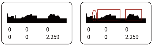 變頻器干擾的回波圖形 變頻器干擾的回波圖形