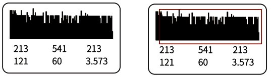 強(qiáng)烈干擾的超聲波液位計(jì)回波圖形 強(qiáng)烈干擾的超聲波液位計(jì)回波圖形