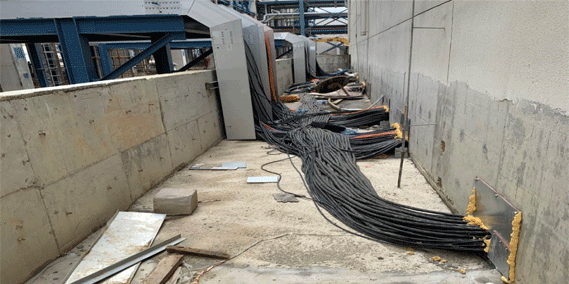 抗爆控制室儀表進(jìn)線現(xiàn)場(chǎng)圖片2