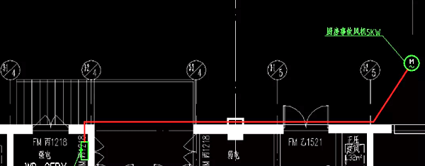 事故風機配電設計方案一 事故風機配電設計方案一