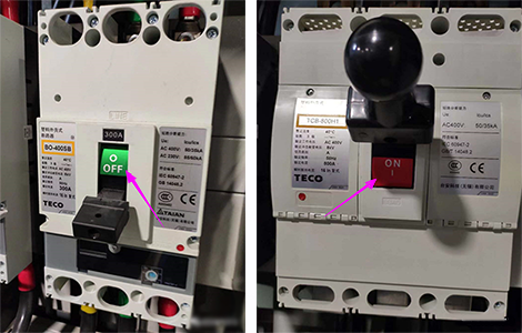 斷路器閉合或斷開位置標志 斷路器閉合或斷開位置標志