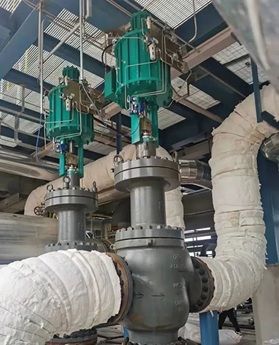 大口徑三通波紋管調節閥 大口徑三通波紋管調節閥