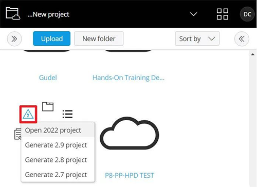 EPLAN中打開項(xiàng)目的子菜單項(xiàng) EPLAN中打開項(xiàng)目的子菜單項(xiàng)