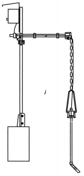 溶解氧分析儀測量系統(tǒng)浸入式安裝 溶解氧分析儀測量系統(tǒng)浸入式安裝