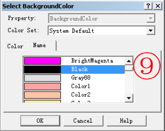 選擇黑色背景 選擇黑色背景