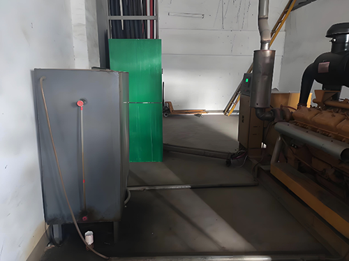 柴油發(fā)電機現(xiàn)場圖